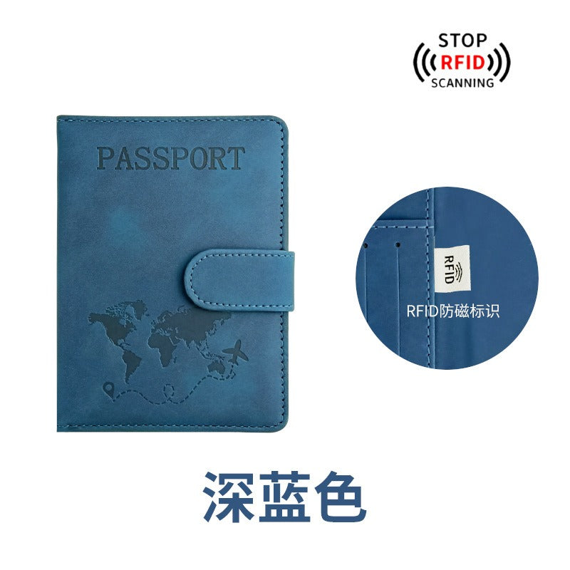 Passport Wallet Premium — RFID Blocking (10 Cores)