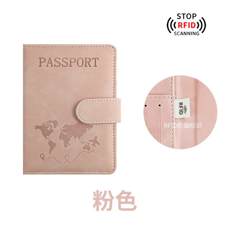 Passport Wallet Premium — RFID Blocking (10 Cores)