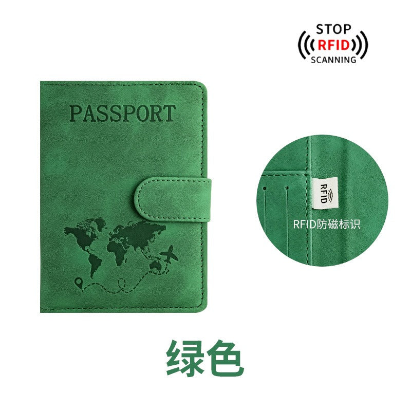 Passport Wallet Premium — RFID Blocking (10 Cores)