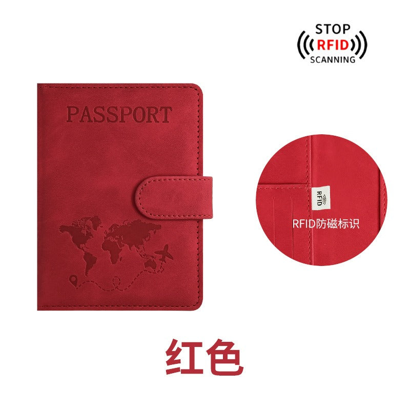 Passport Wallet Premium — RFID Blocking (10 Cores)