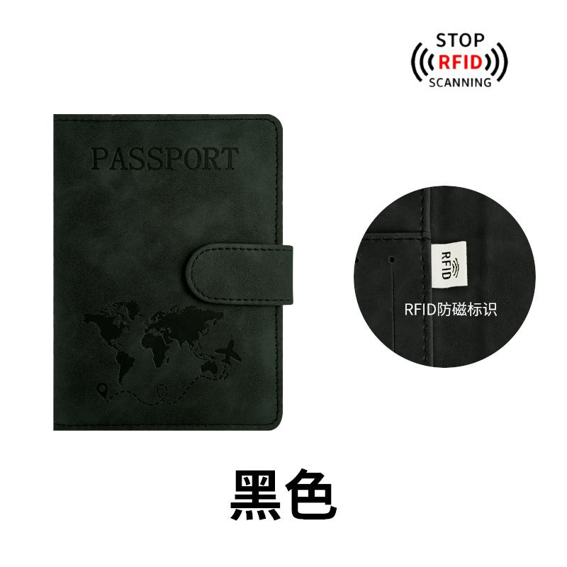 Passport Wallet Premium — RFID Blocking (10 Cores)