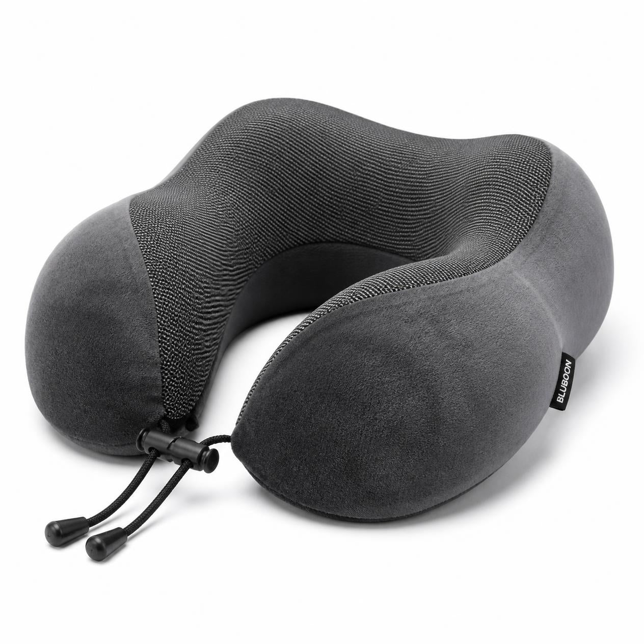 Airplane Travel Pillow with Anti-Light Hood