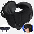 Travel Pillow with 3D Eye Mask