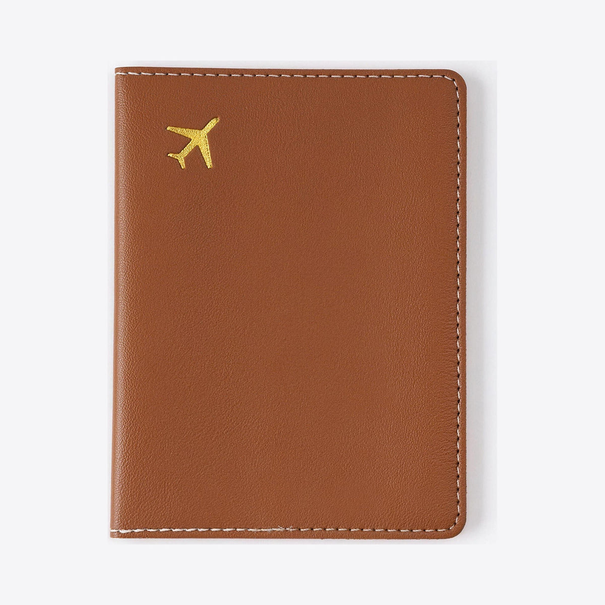 Carteira de Passaporte de Viagem Castanho