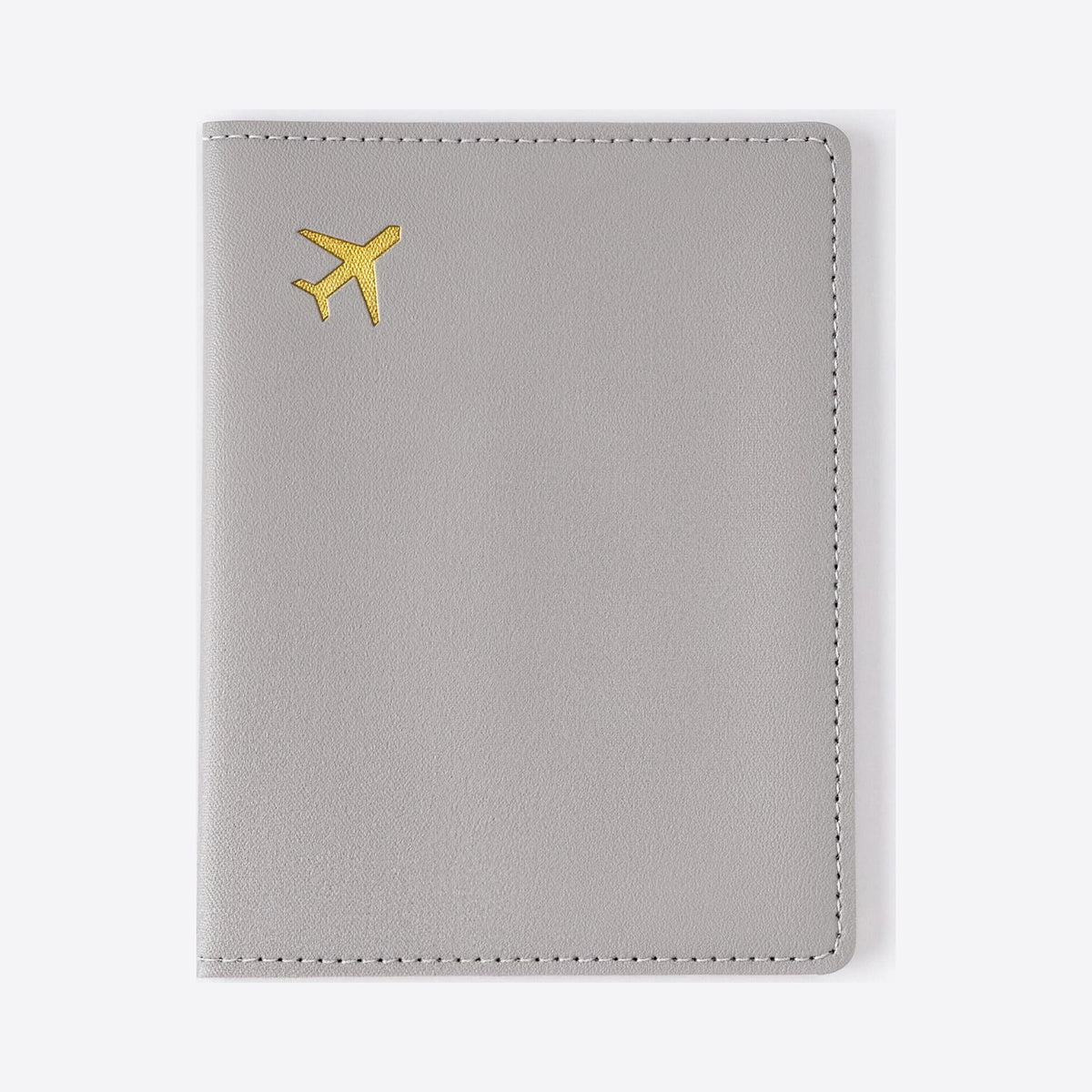 Carteira de Passaporte de Viagem Cinzento