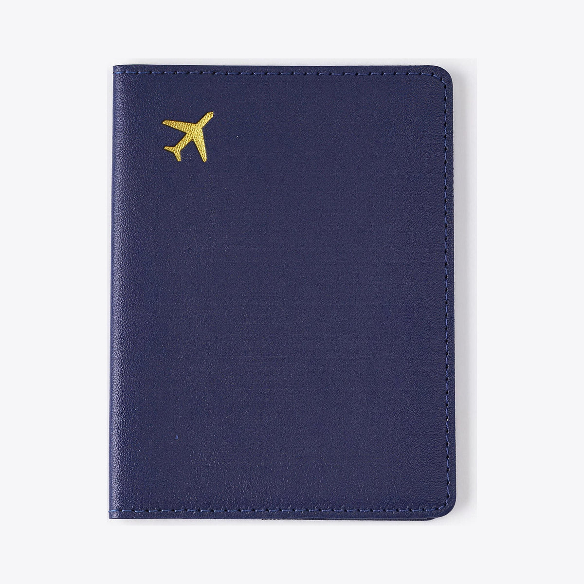Carteira de Passaporte de Viagem Azul-marinho