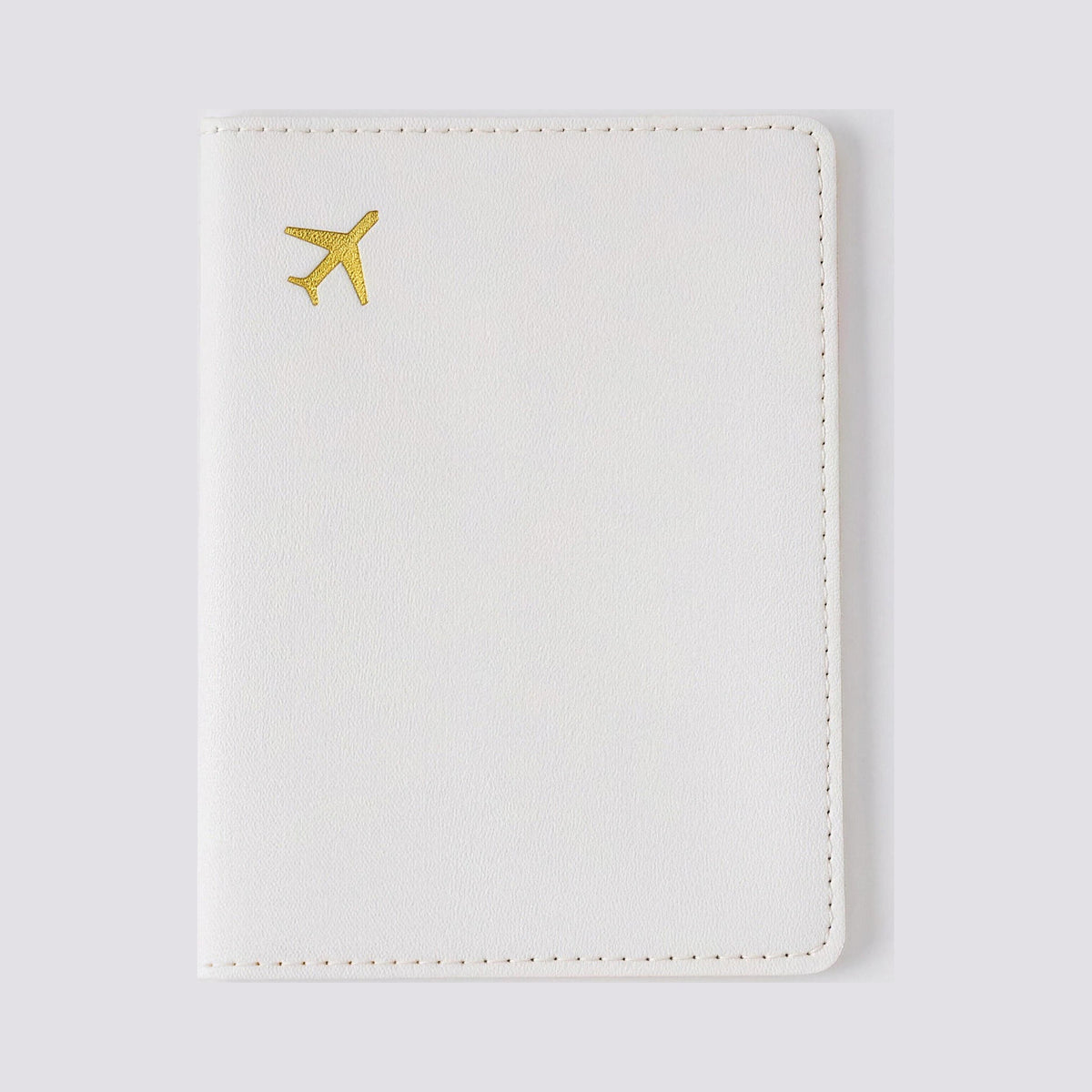 Carteira de Passaporte de Viagem Branco