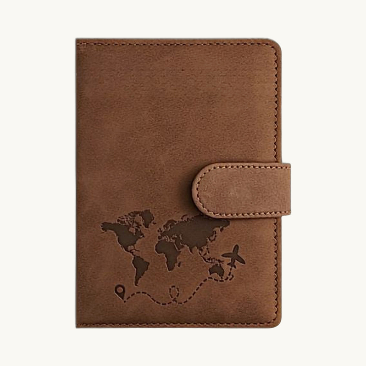 Passport Wallet Premium - Castanho