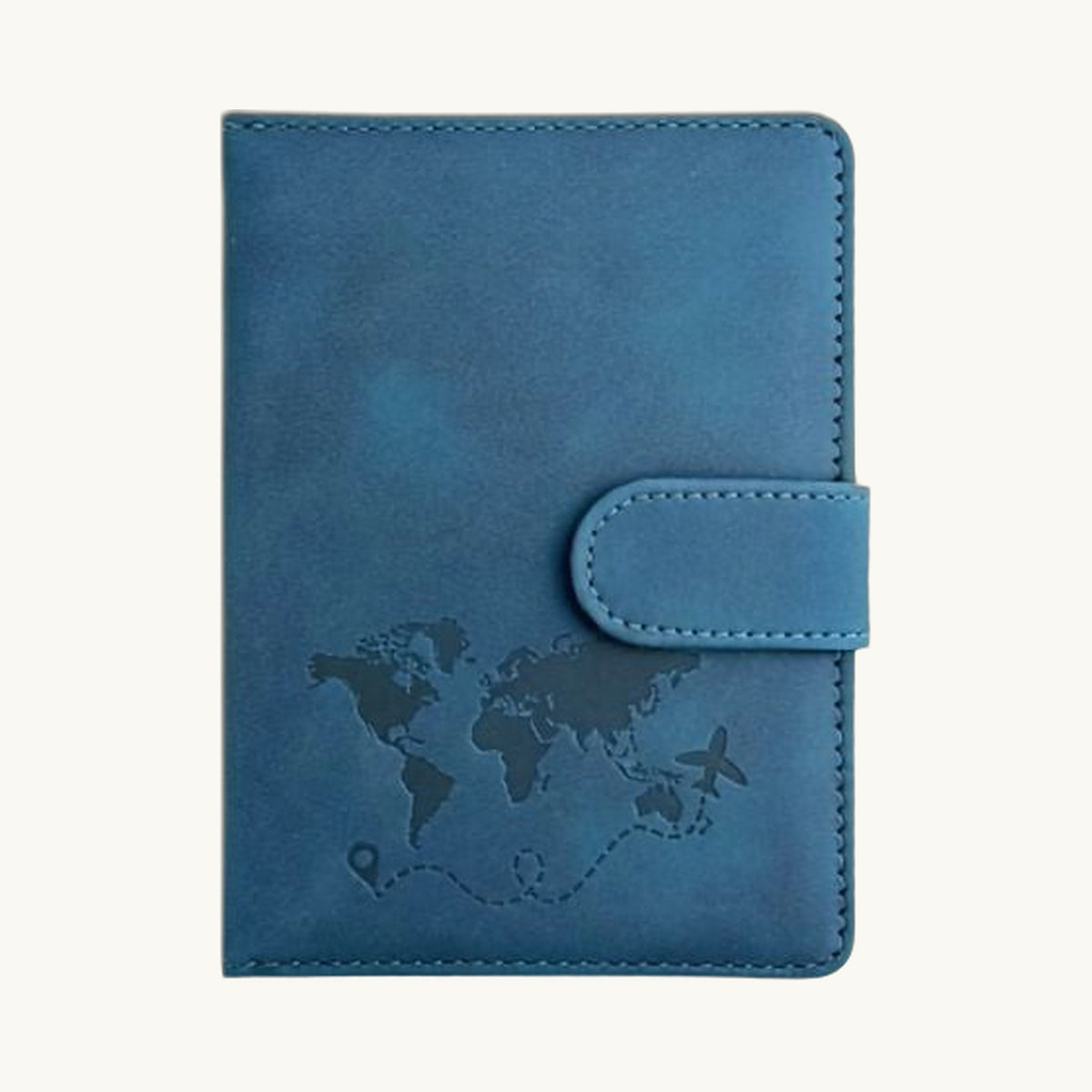 Passport Wallet Premium - Azul-marinho