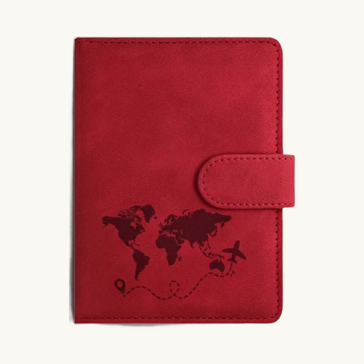Passport Wallet Premium - Vermelho
